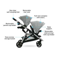 Ready2Grow LX 2.0 Double Stroller