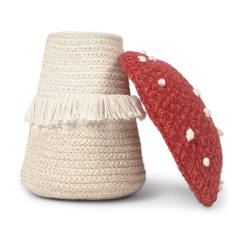 Red Mushroom Basket