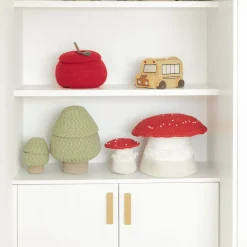 Red Mushroom Basket