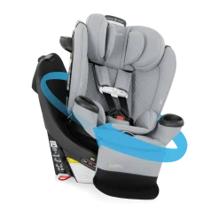 Revolve360 Extend All-in-One Rotational Car Seat with Green & Gentle Fabric