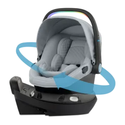 Revolve180 LiteMax NXT Rotational Infant Car Seat with SensorySoothe