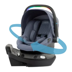 Revolve180 LiteMax NXT Rotational Infant Car Seat with SensorySoothe