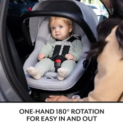 Revolve180 LiteMax NXT Rotational Infant Car Seat with SensorySoothe