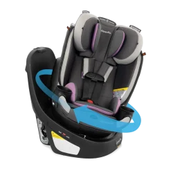 Revolve360 Slim 2-in-1 Rotational Car Seat with Quick Clean Cover