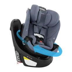 Revolve360 Slim 2-in-1 Rotational Car Seat with Green & Gentle Fabric