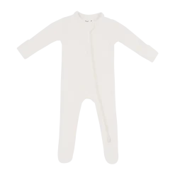 Ribbed Zipper Footie