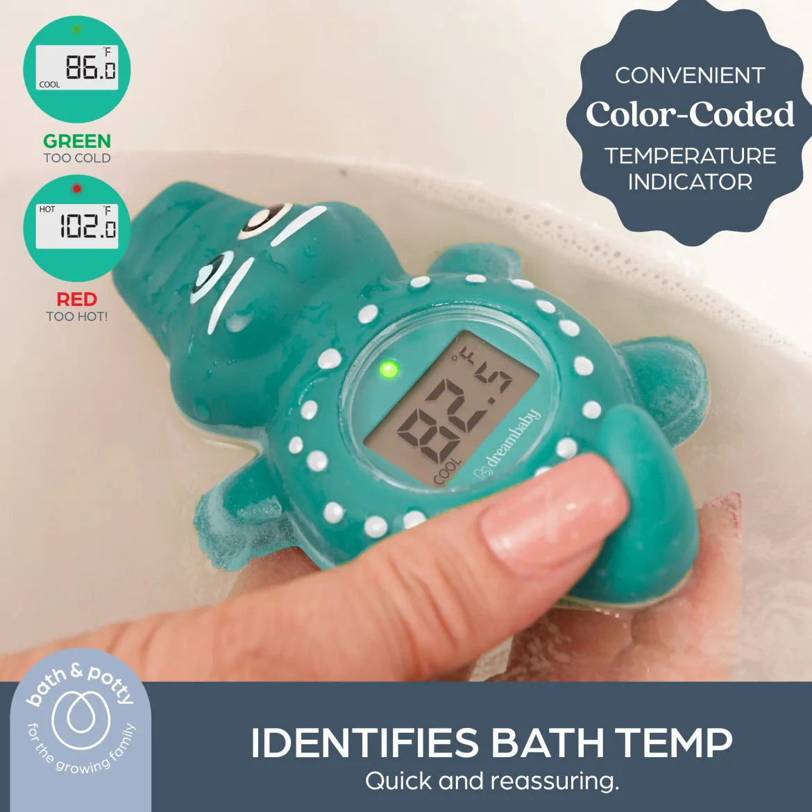 Room and Bath Thermometer