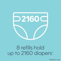 Round Refill Bags (8-Pack) - Compatible with Complete and Expressions Pails