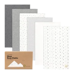 Shea Burp Cloths (6 Pack)