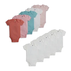 Short Sleeve Bodysuit Bundle (10 Pack)
