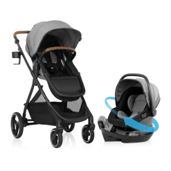 Shyft Intuiti Travel System with Revolve180 LiteMax NXT Rotational Infant Car Seat