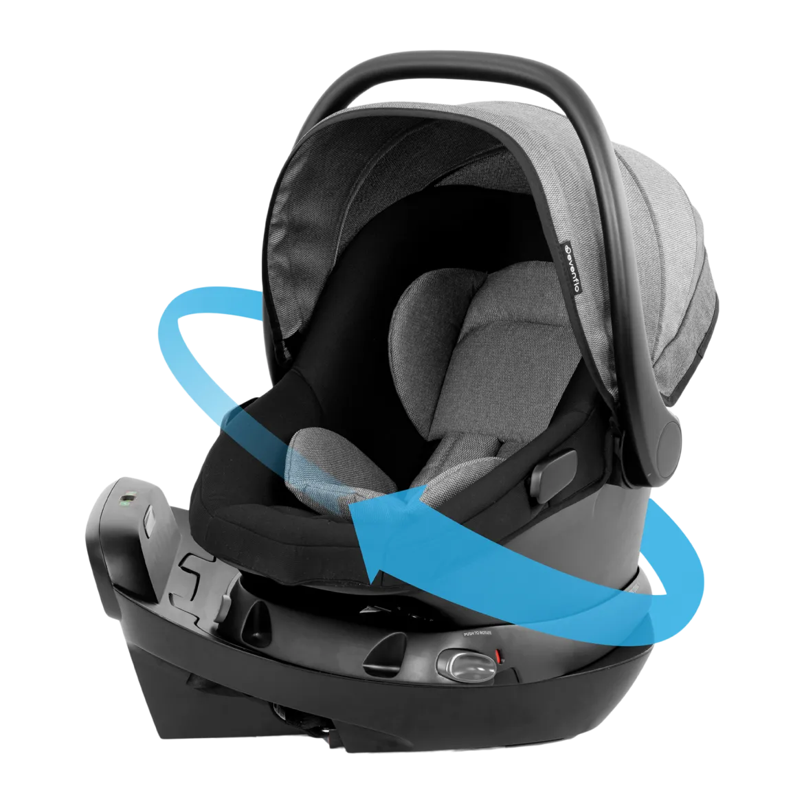 Shyft Intuiti Travel System with Revolve180 LiteMax NXT Rotational Infant Car Seat