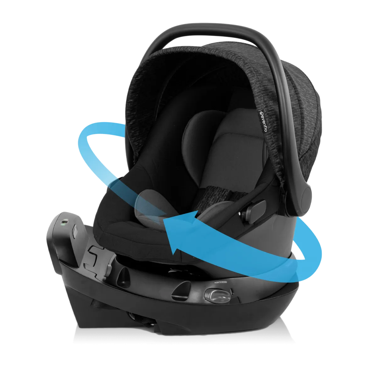 Shyft Intuiti Travel System with Revolve180 LiteMax NXT Rotational Infant Car Seat