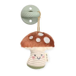Silicone Pacifier and Plush Pal