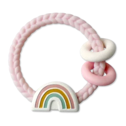 Silicone Teether with Rattle