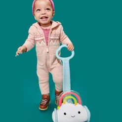 Silver Lining Cloud Rainbow Push Toy Walker