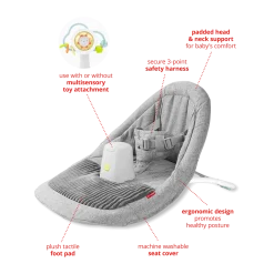 Silver Lining Cloud Upright Floor Seat