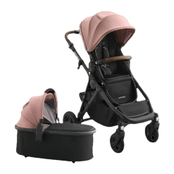 Single-to-Double Stroller 3.0 and Bassinet Bundle