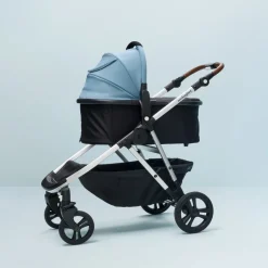 Single-to-Double Stroller 3.0 and Bassinet Bundle