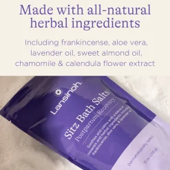 Sitz Bath Salts for Postpartum Recovery