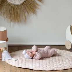 Snuggle Quilted Cotton Play Mat