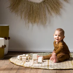 Snuggle Quilted Cotton Play Mat