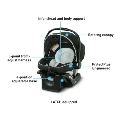 SnugRide Lite LX Infant Car Seat & Extra Base