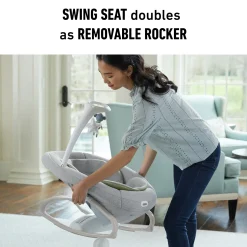 Soothe My Way Swing with Removable Rocker