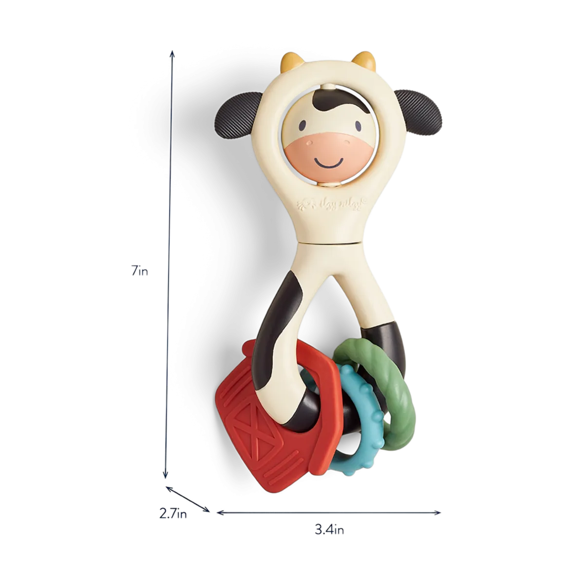 Spinner Rattle Cow