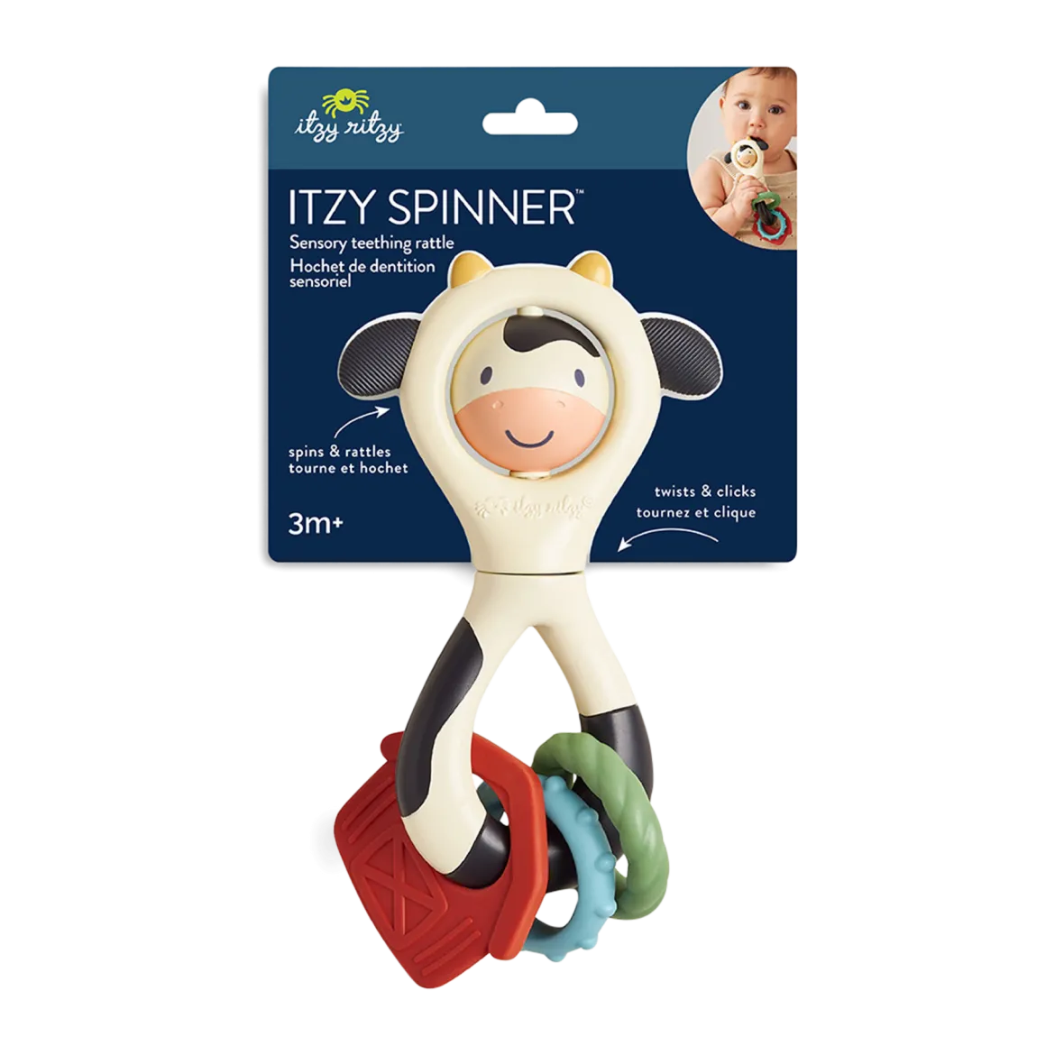 Spinner Rattle Cow