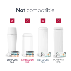 Square Refill Bags (Compatible with Compact, Classic, Select Pails)