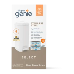 Stainless Steel Select Pail Gift Set with 2 Jumbo Refills