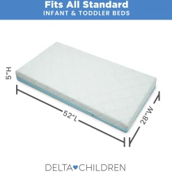 Starlit Sky 2-Stage Crib and Toddler Mattress