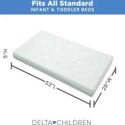 Starlit Sky 2-Stage Crib and Toddler Mattress