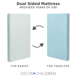Starlit Sky 2-Stage Crib and Toddler Mattress