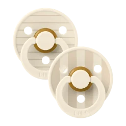 Studio Pin Colour Natural Rubber Pacificier (2-pack)