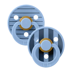 Studio Pin Colour Natural Rubber Pacificier (2-pack)