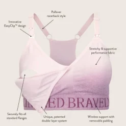 Sublime Hands-Free Pumping & Nursing Sports Bra