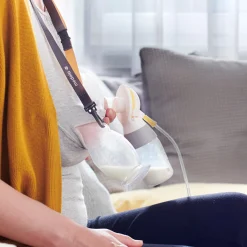Swing Maxi Double Electric Breast Pump with Bag and Accessories