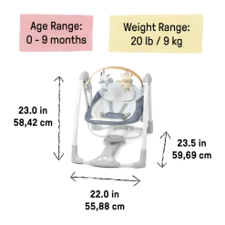 Swing ‘N Go Portable Baby Swing