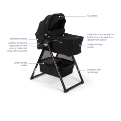 SWIV & TRIV Series Bassinet + Stand