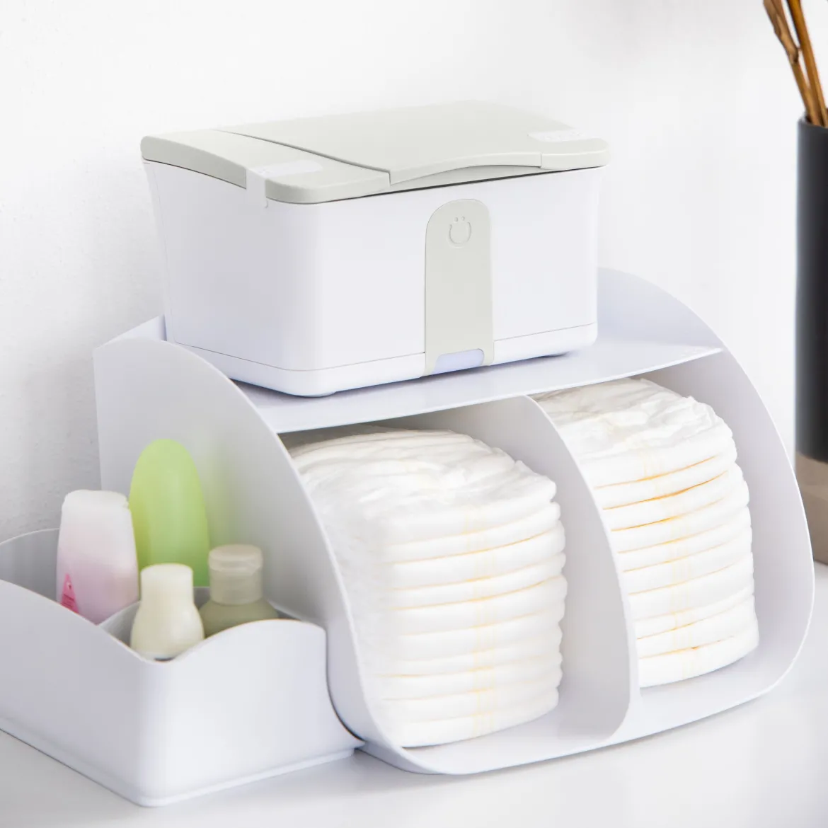 Table Top Diaper Caddy