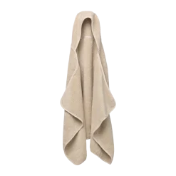 The Organic Ribbed Hooded Towel