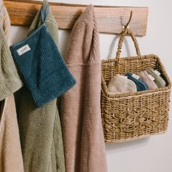 The Organic Ribbed Hooded Towel