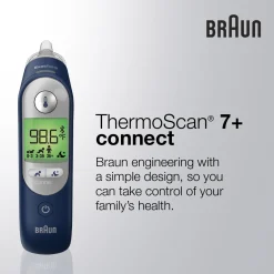 ThermoScan 7+ Connect Ear Thermometer