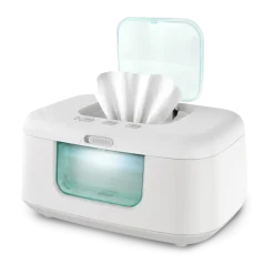 TinyBums Baby Wipe Warmer & Dispenser with LED Changing Light