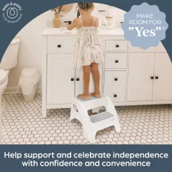 Toddler & Me 2-Step Stool, 2 Piece Set