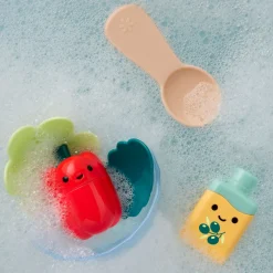 Tub-to-Table Cafe Prep & Serve Salad Bath Toy Set
