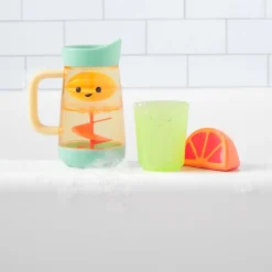 Tub-to-Table Cafe Swirl & Splash Lemonade Bath Toy Set