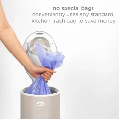 Ubbi x Babylist Matte Steel Diaper Pail